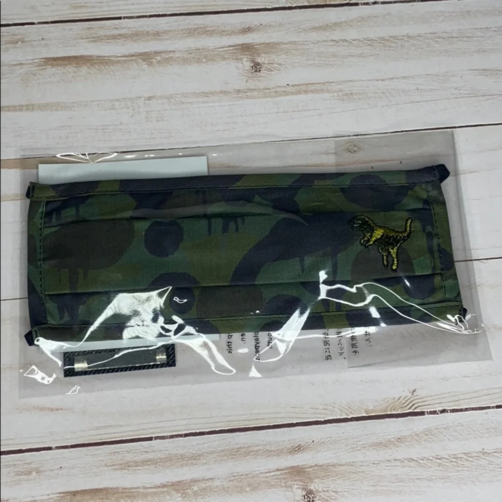 Coach Rexy Face Mask With Wild Beast Print